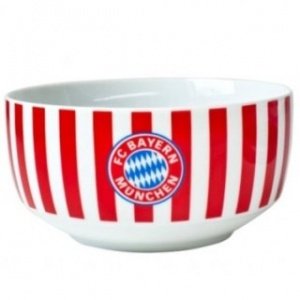 FC Bayern München Porzellanschale "Streifen"