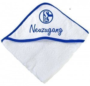 Schalke 04 Babybadetuch Neuzugang