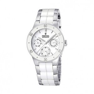 FESTINA Damenuhr Ceramic S Multifunktion