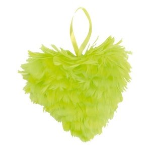 Federherz, grün