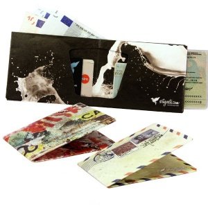 Federleichte Kunst-Portemonnaies