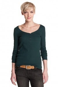 Fein geripptes Longsleeve