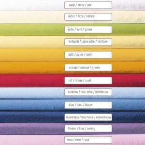 Feinbiber-Spannbetttuch 60 x 120 - 70 x 