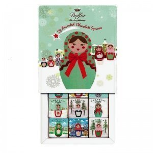 Feine Schokoladentäfelchen Dolfin W