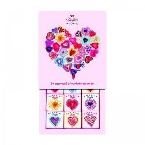 Feine Schokoladentäfelchen von Dolfin