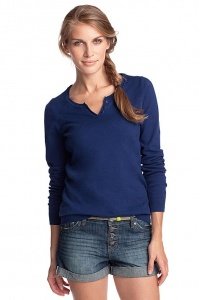 Feiner Stretch-Pulli
