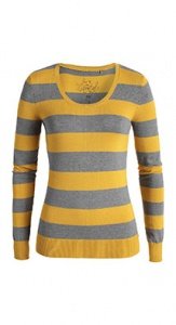 Feinstrick Ringel-Pulli