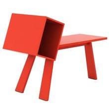 Feld - BooBoo Kindertisch - rot