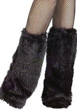 Fell-Stulpen 90er Disco schwarz