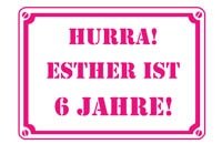 Fensteraufkleber Kinder (M) textplate