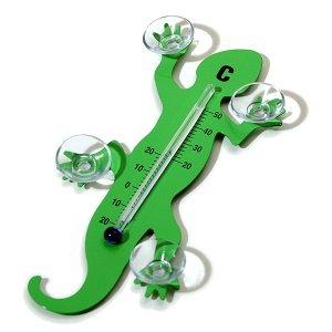 Fensterthermometer Gecko