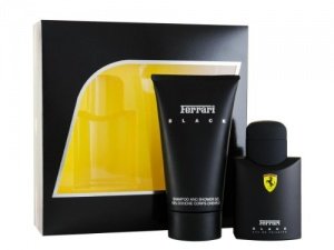 Ferrari Black 75ml EDT Spray / 150ml Shampoo & Shower Gel