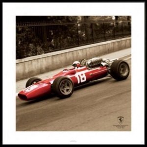 Ferrari Poster Kunstdruck