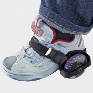 Fersenroller mit Blinklichtern