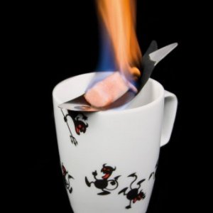 Feuerteufel Geschenk-Box Feuerzangenbowl