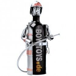 Feuerwehrmann Weinflaschenhalter