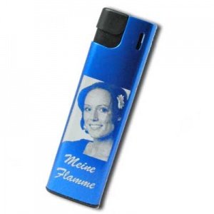 Feuerzeug Alu mit Fotogravur