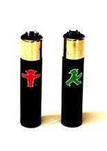 Feuerzeug Geher oder Steher Ampelmännche