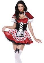 Fever sexy Rotkäppchen Märchenkostüm Dam