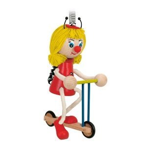 Figur Marienkäfer auf Roller von Mertens