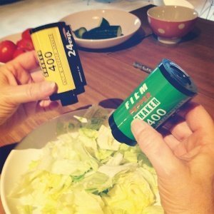 Filmrollen - Salz- und Pfefferstreuer