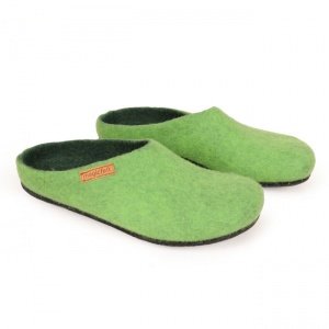 Filz-Hausschuh Magicfelt grün