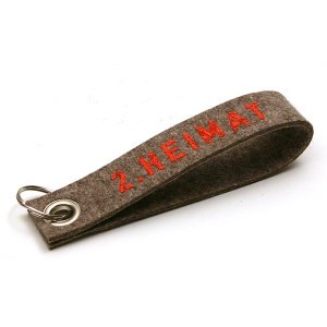 Filz Schlüsselanhänger `2. Heimat`