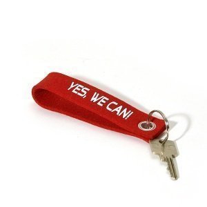 Filz Schlüsselanhänger `yes we can`