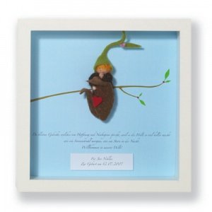 Filzpüppchen *Willkommen*