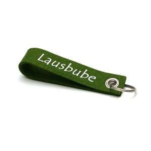 Filzschlüsselband `Lausbube`