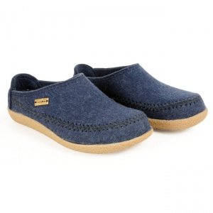 Filzschuh Haflinger blau