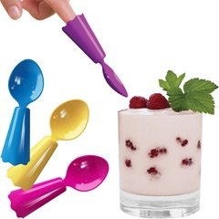 Finger Löffel zum Aufstecken