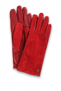 Fingerhandschuhe aus Leder-Mix