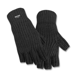 Fingerlinge mit Thinsulate Futter schwar