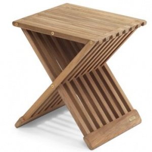 Fionia Hocker aus Teak von Skagerak