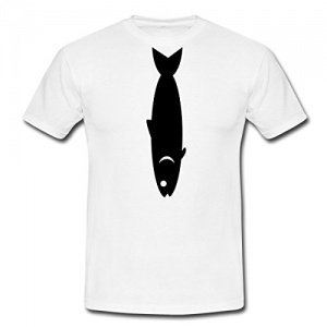 Fisch Krawatte T-Shirt