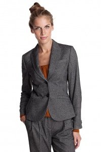Fischgrät Tweed Blazer