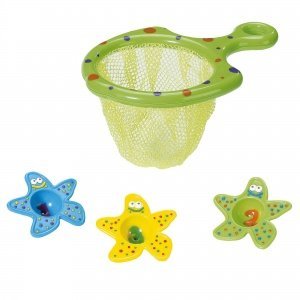 Fischnetz mit Seesternen