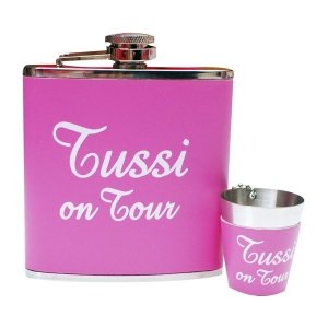 Flachmann-Set Tussi on tour