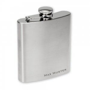 Flachmann mit Gravur