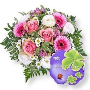 Flair und Milka Pralinen