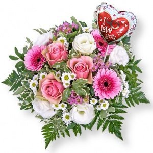 Flair und Miniballon Love