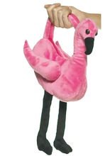 Flamingo Handtasche pink-schwarz