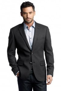 Flanell Stretch-Blazer