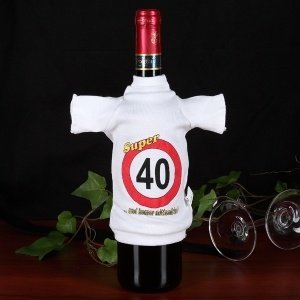 Flaschen T-Shirt Verkehrszeichen 40