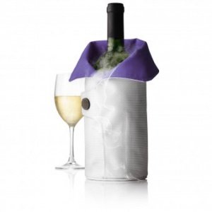 Flaschenkühler Cool Coat weiß & neo purp