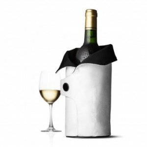 Flaschenkühler Cool Coat weiß & schwarz