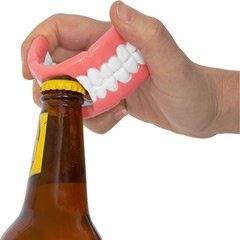 Flaschenöffner Gebiss