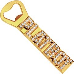Flaschenöffner Playboy Gold Bling