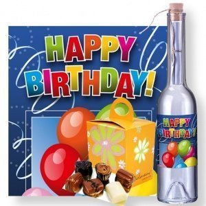 Flaschenpost Geburtstagsparty und Valent